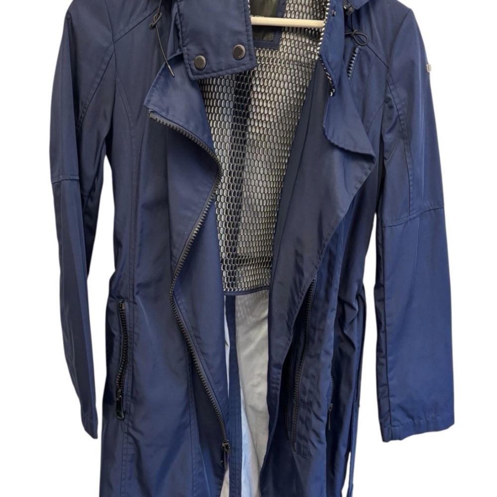 Marc New York Women's Navy Lightweight Trench Coat